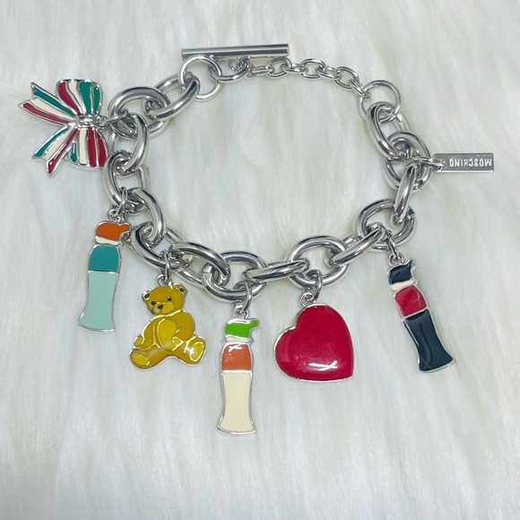 Authentic Moschino charm bracelet - Picture 1 of 4